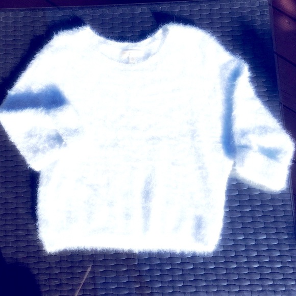 Rare Find! So Soft and Fun Baby Blue Sweater - Picture 4 of 7